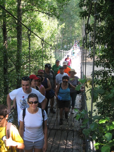 Puente colgante Marcha Popular 1