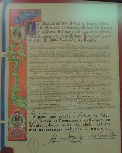 Himno de La Obrera