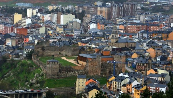 Imagen panorámica de la capital del Bierzo