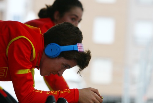 La ciclista zamorana María Calderón (C.Sánchez/Ical)