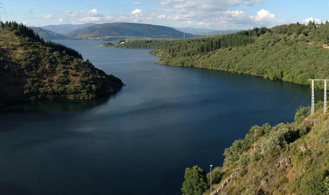 Embalse de Bárcena. / Archivo