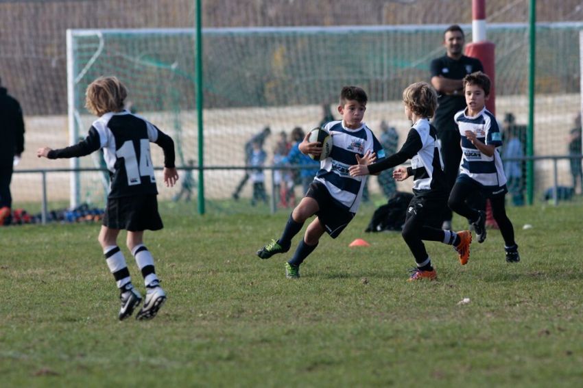 Las categorías de base se han convertido en un gran activo del club (Bierzo Rugby)