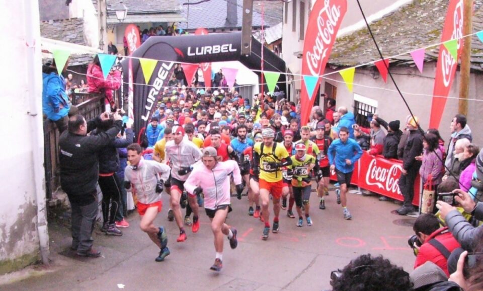 Alrededor de 500 corredores tomaron la salida desde Santa Cruzl del Sil (Carrera Alto Sil)