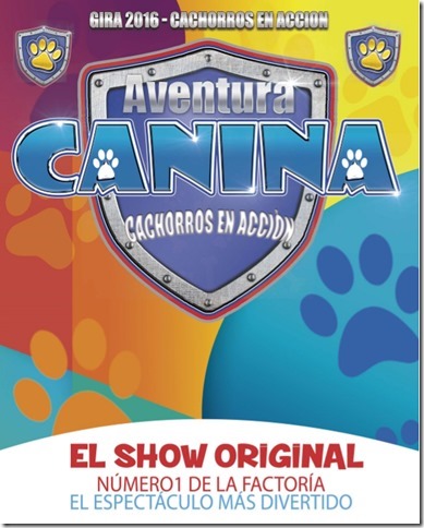 Cartel Aventura Canina