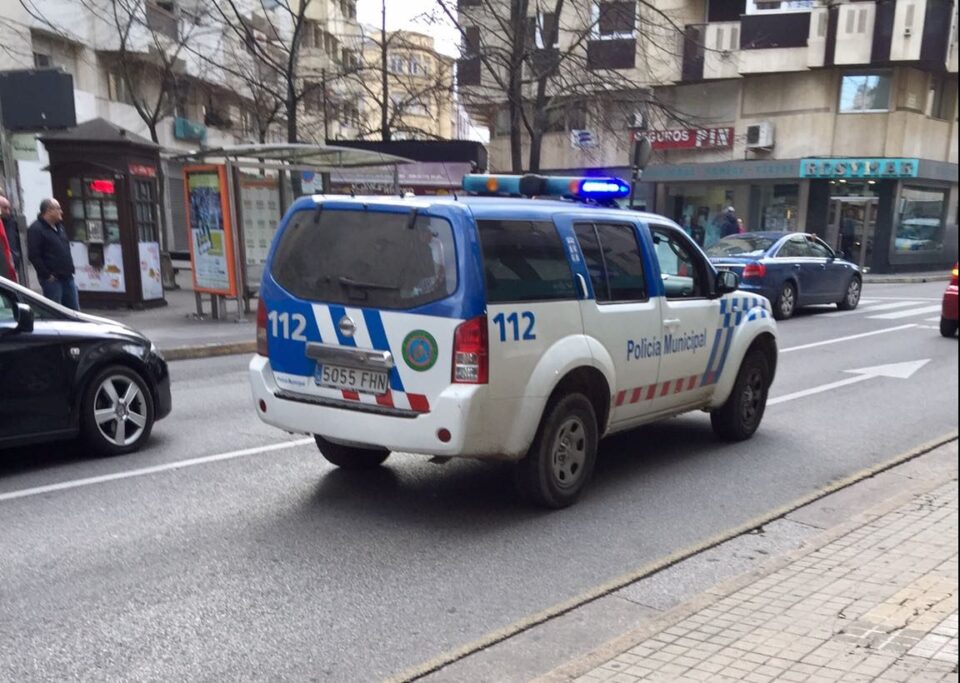 atropello calle camino de santiago ponferrada policía local policía municipal