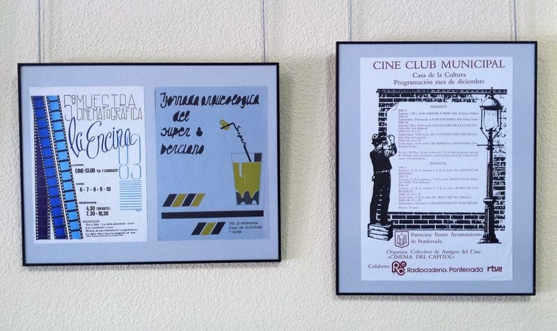 exposición carteles de cine ponferrada