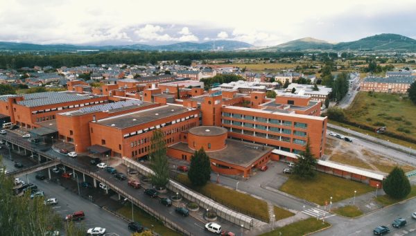 vista aerea del hospital del bierzo