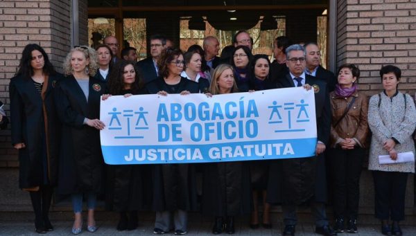 Los abogados del turno de oficio de Ponferrada en una imagen de archivo