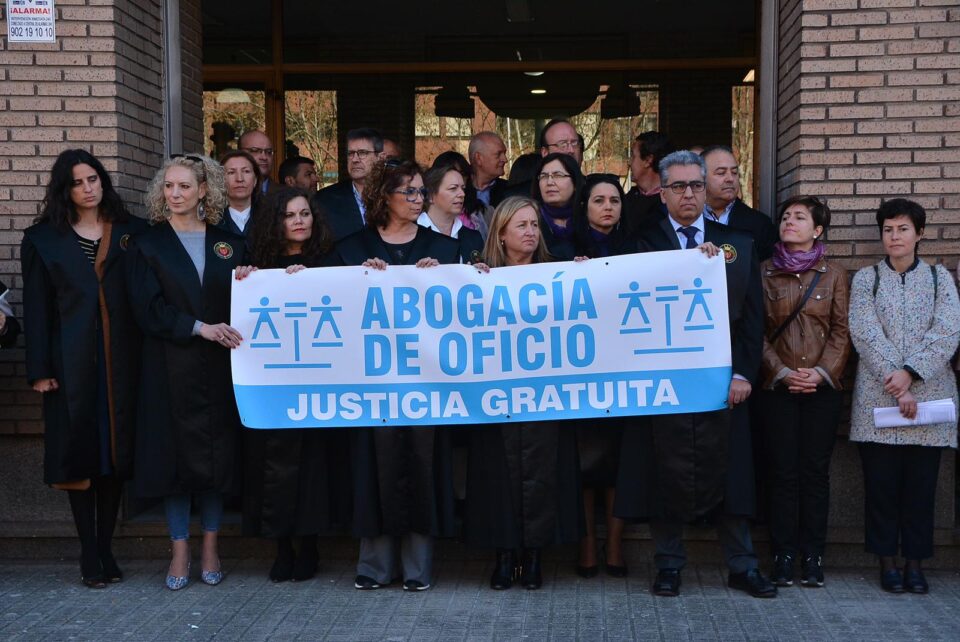 Los abogados del turno de oficio de Ponferrada en una imagen de archivo