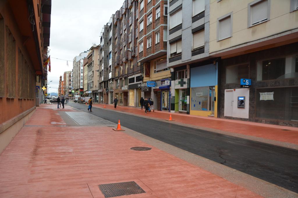 Calle Gómez Núñez, una de las incluidas en el plan