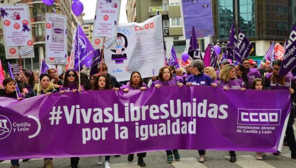 manifestación del 8-m