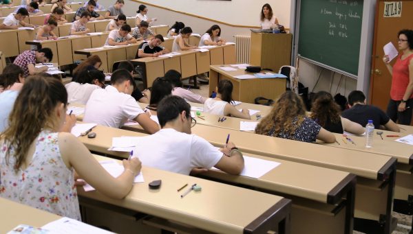 Estudiantes de la Universidad de León