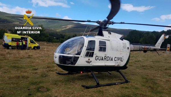 Helicóptero de rescate de la Guardia Civil