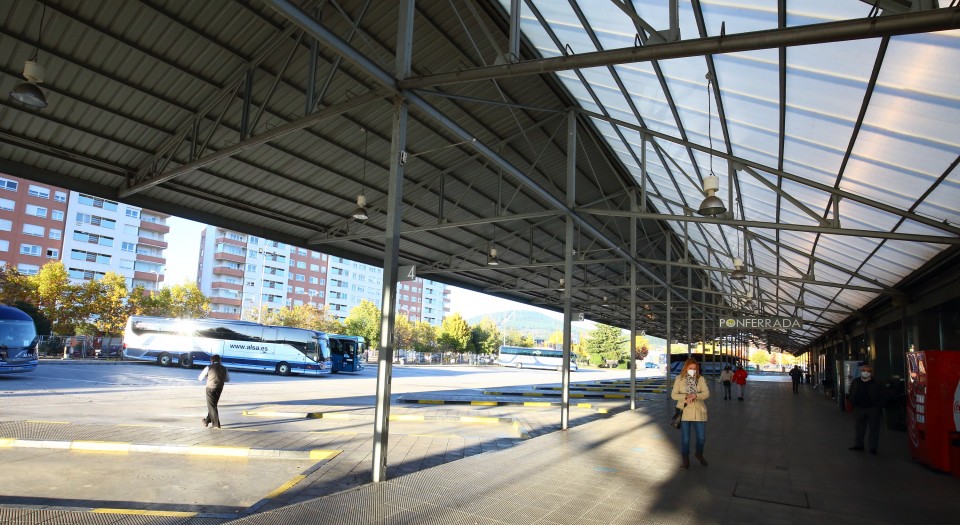 Estación de autobuses de Ponferrada.