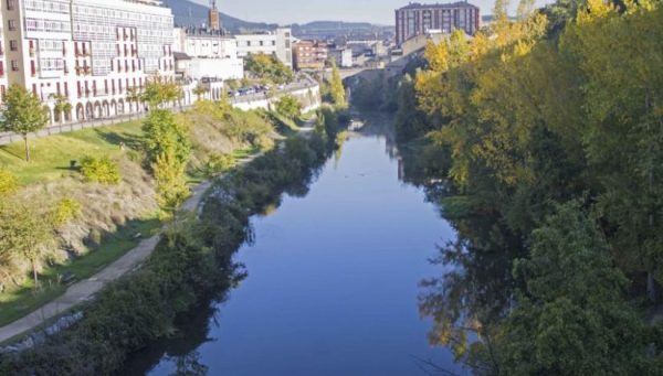 Río Sil a su paso por Ponferrada