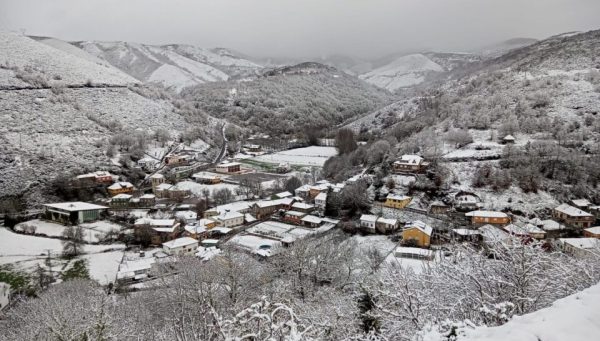 Imagen de archivo de nieve en Balboa