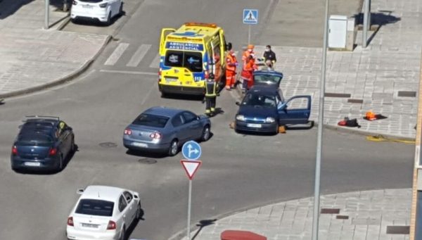 accidente en la rosaleda