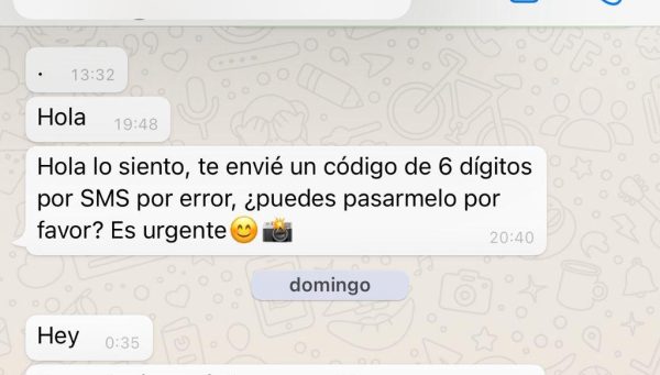 Código de seis dígitos de WhatsApp (1)