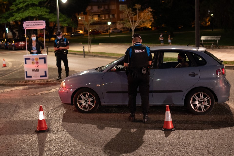 Control de alcoholemia en Ponferrada