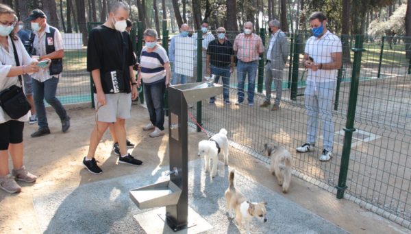 Area para perros en Ponferrada