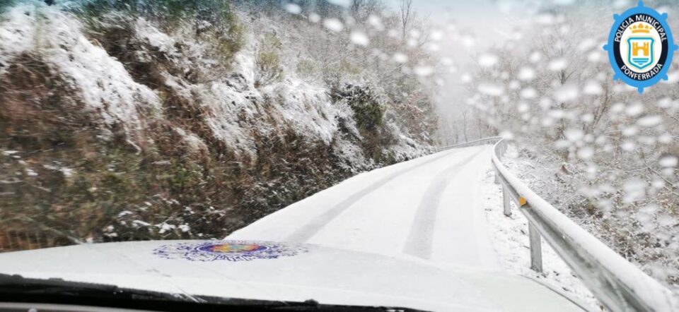 Carretera del Valle del Oza / Policía de Ponferrada