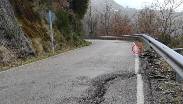 Carretera Peñalba de Santiago