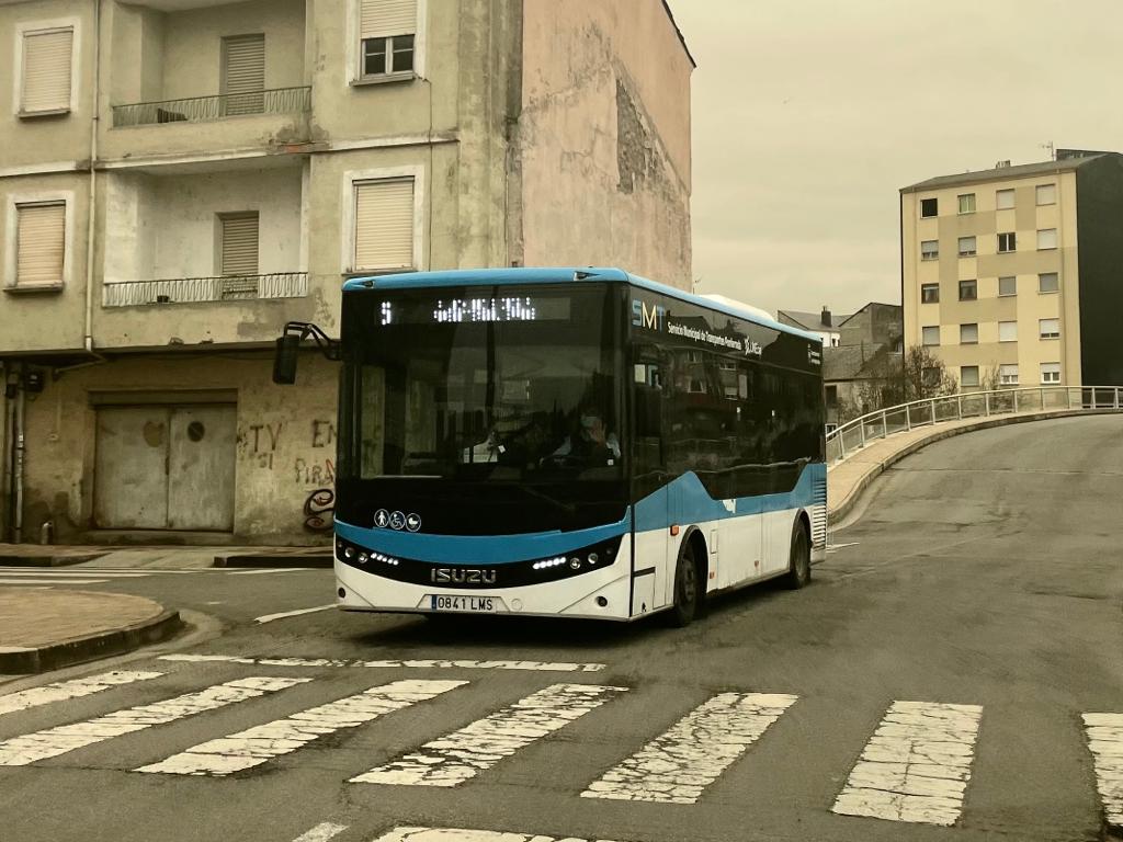 Autobús del SMT de Ponferrada