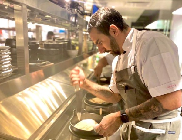 El cocinero berciano Alberto Carballo / @instaacarballo