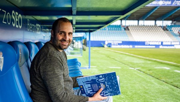 Javi Santiago, autor del libro 'Historia de la Ponferradina'