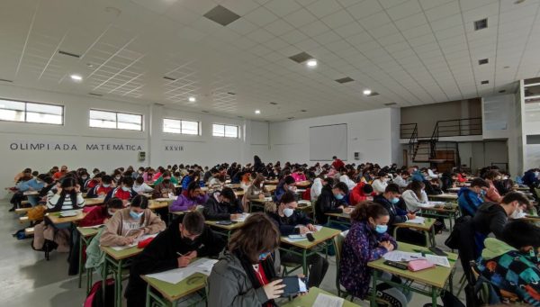 Participantes en la Olimpiada Matemática