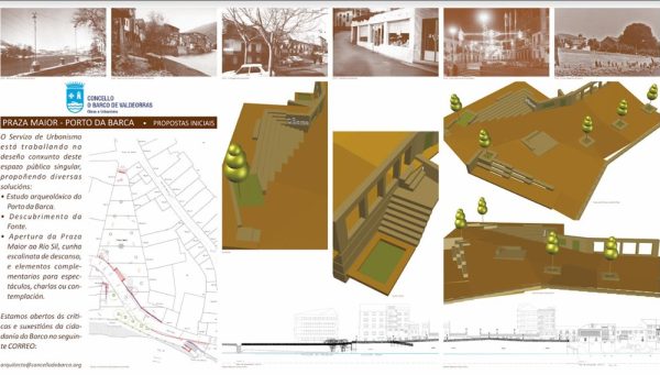 Proxecto de reforma da praza Maior do Barco