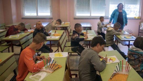 Colegio La Inmaculada en Armenteros (Salamanca) que acoge menores ucranianos