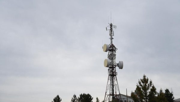 Antena de telecomunicaciones.