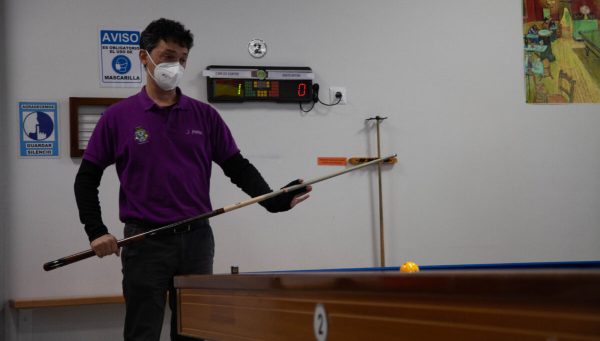 Jesús Antón, durante la final de la prueba disputada en Soria