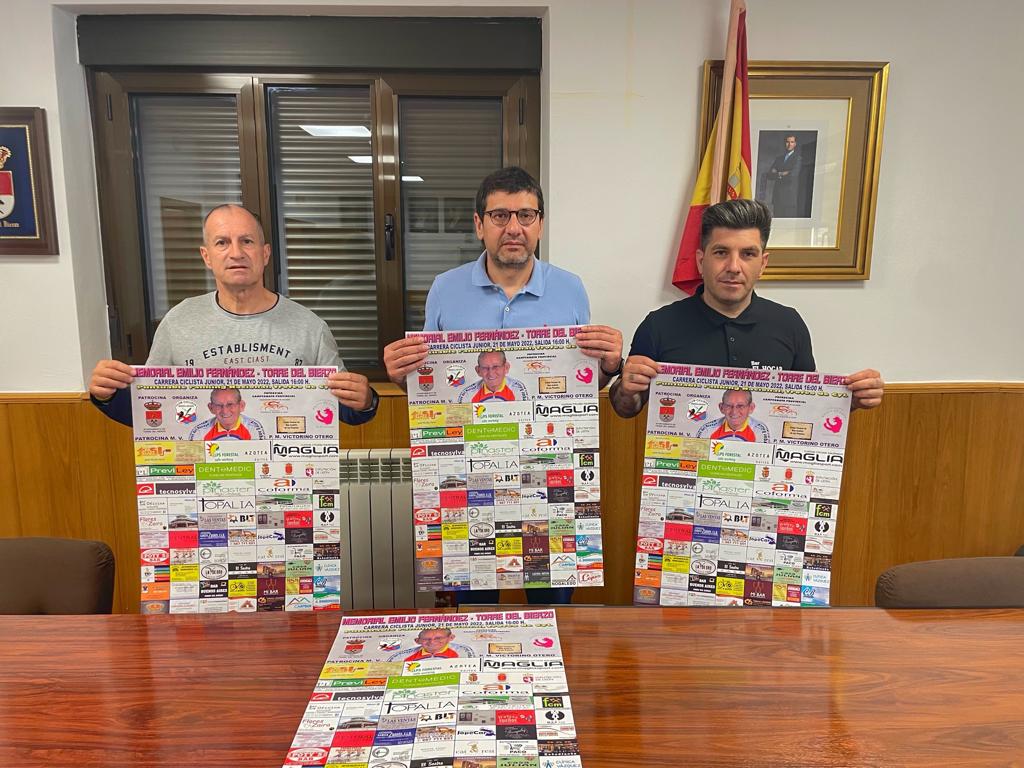 Presentación del Memorial Emilio Fernández en el Ayuntamiento de Torre del Bierzo