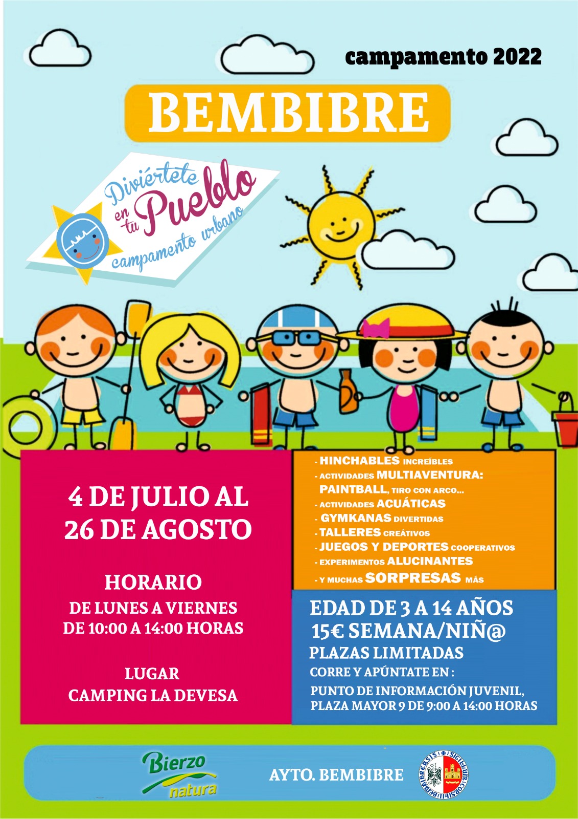 Campamento verano Bembibre