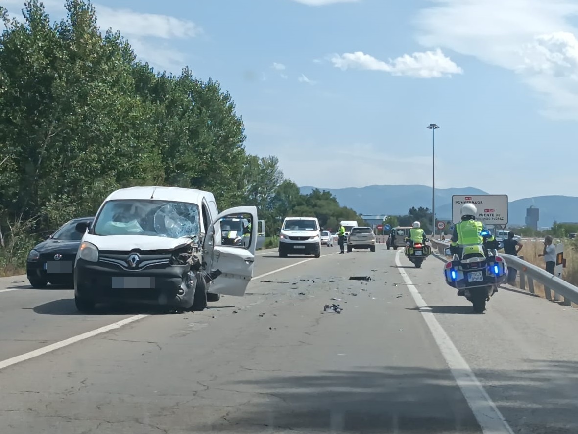 Accidente en la N-6. / QUINITO