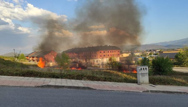 Incendio en Camponaraya