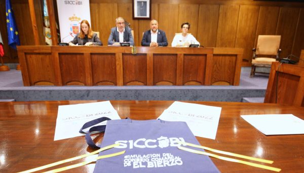 Presentación de la Simulación del Consejo Comarcal del Bierzo (Siccobi)