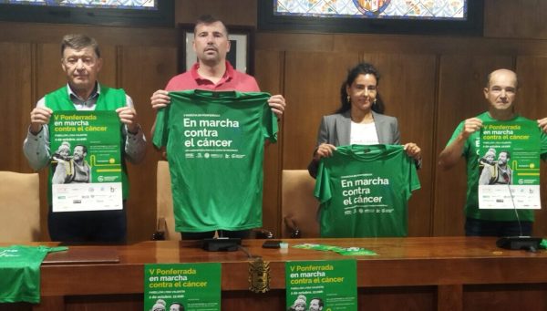 Presentación de la marcha contra el cáncer en Ponferrada