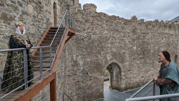 Conde Gatón visita teatralizada Castillo de ponferrada