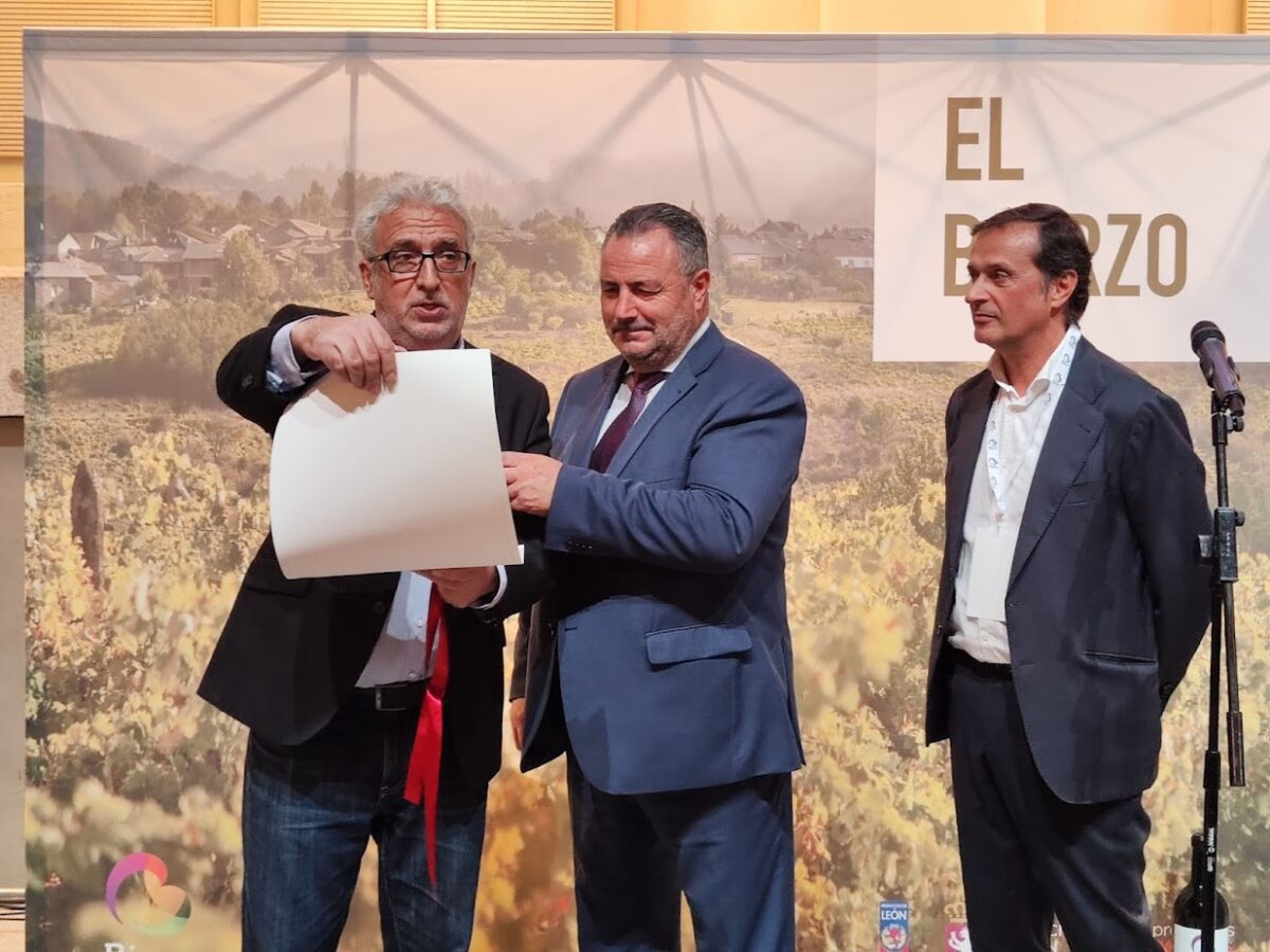 Leo Harlem embajador de los vinos del Bierzo