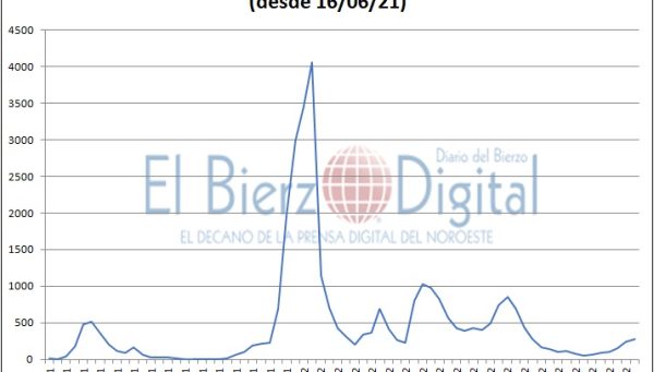 Positivos covid Bierzo 211022