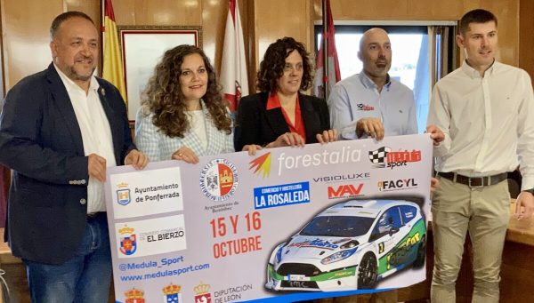 Presentación del VI Rally Tierra del Bierzo en Bembibre