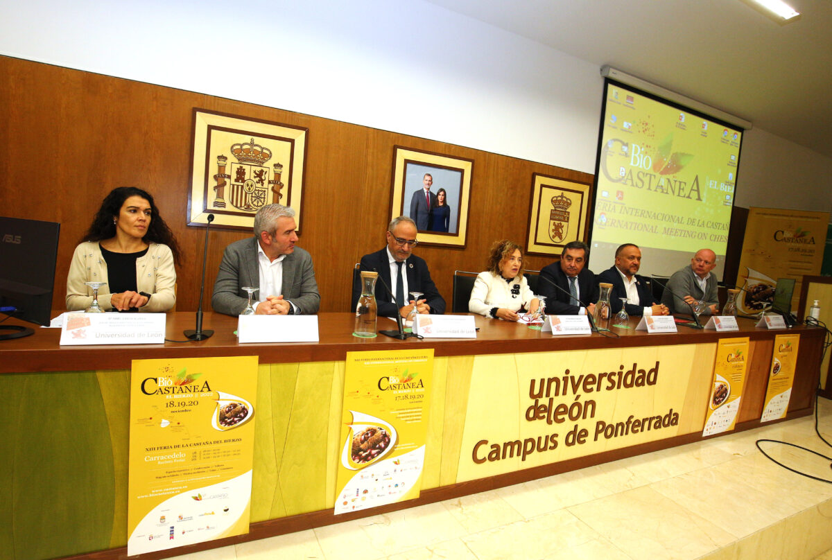 Apertura de las Jornadas Técnicas Biocastanea 2022 en Ponferrada