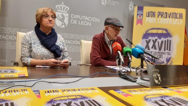 Avelina Vidal y Matías Llorente presentaron la Feria Productos de León