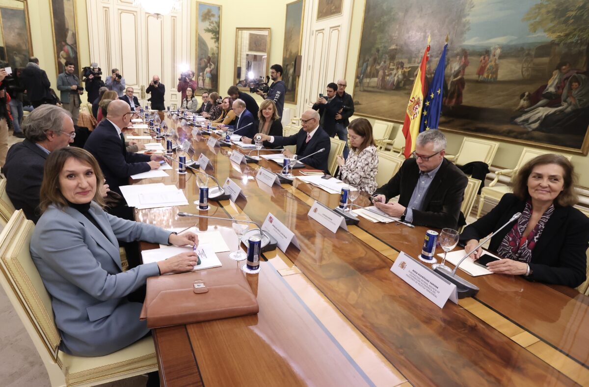 La consejera de Edución Rocio Lucas, asiste a la conferencia sectorial de educación