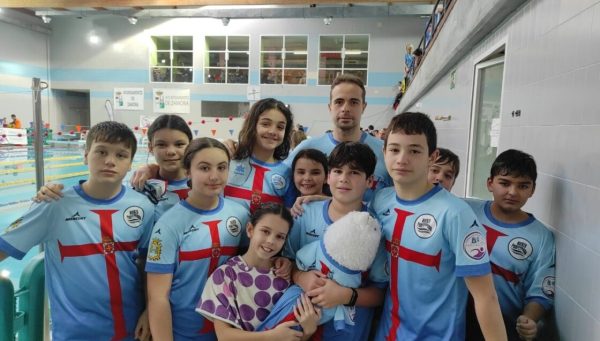 Nadadores del CN Bierzo Ponferrada en el Campeonato de Castilla y León Open Alevín de Invierno