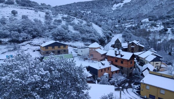 Nieve en San Facundo. / EBD