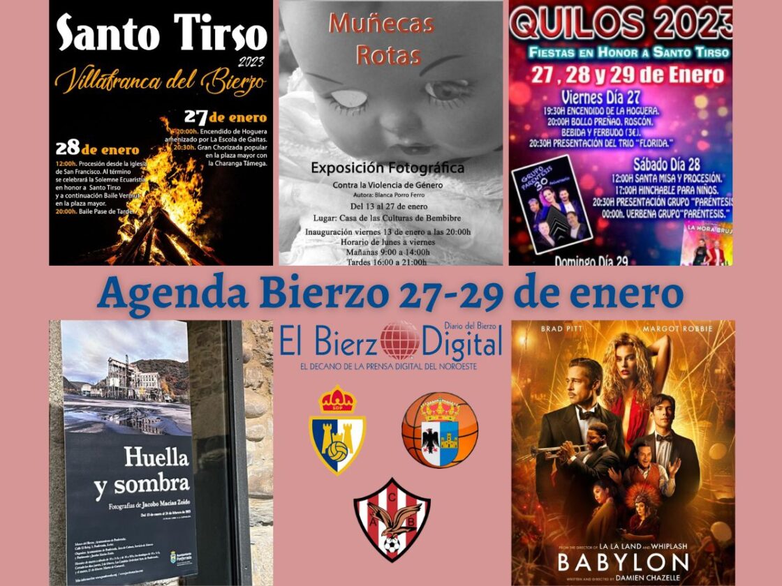 Agenda cultural del Bierzo para el fin de semana del 27 al 29 de enero. / EBD